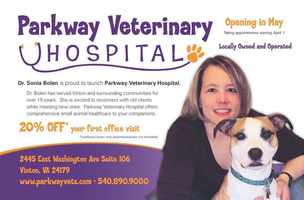 Parkway Vet Card web